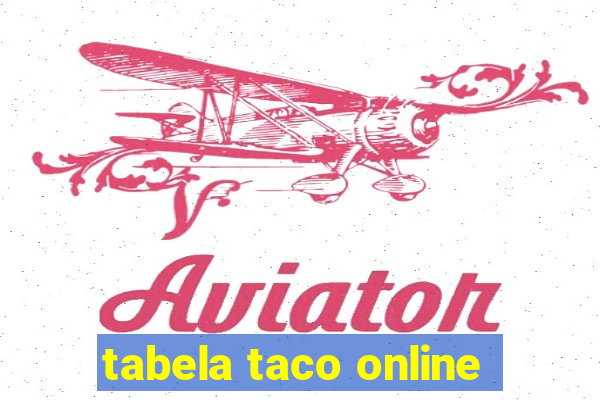 tabela taco online